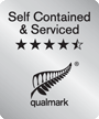 Qualmark 4 star plus, great quality New Zealand accommodation